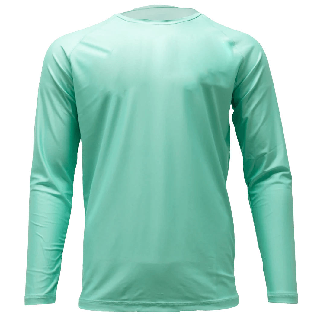 Long Sleeve Solid Performance Shirt - Xotic Camo & Fishing Gear - LBLSPS102M - C7