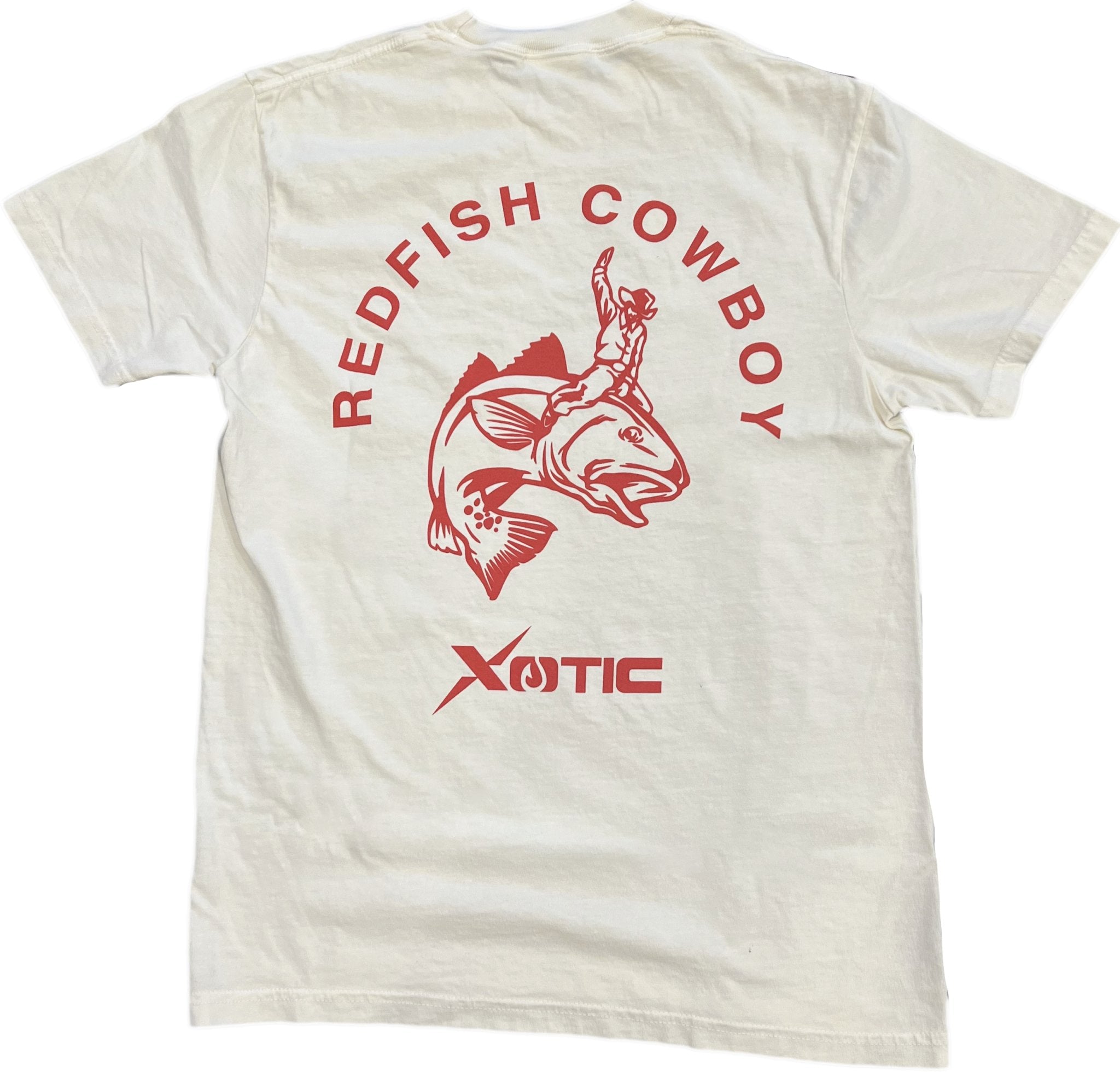 Redfish Cowboy T-Shirt - Xotic Camo & Fishing Gear -