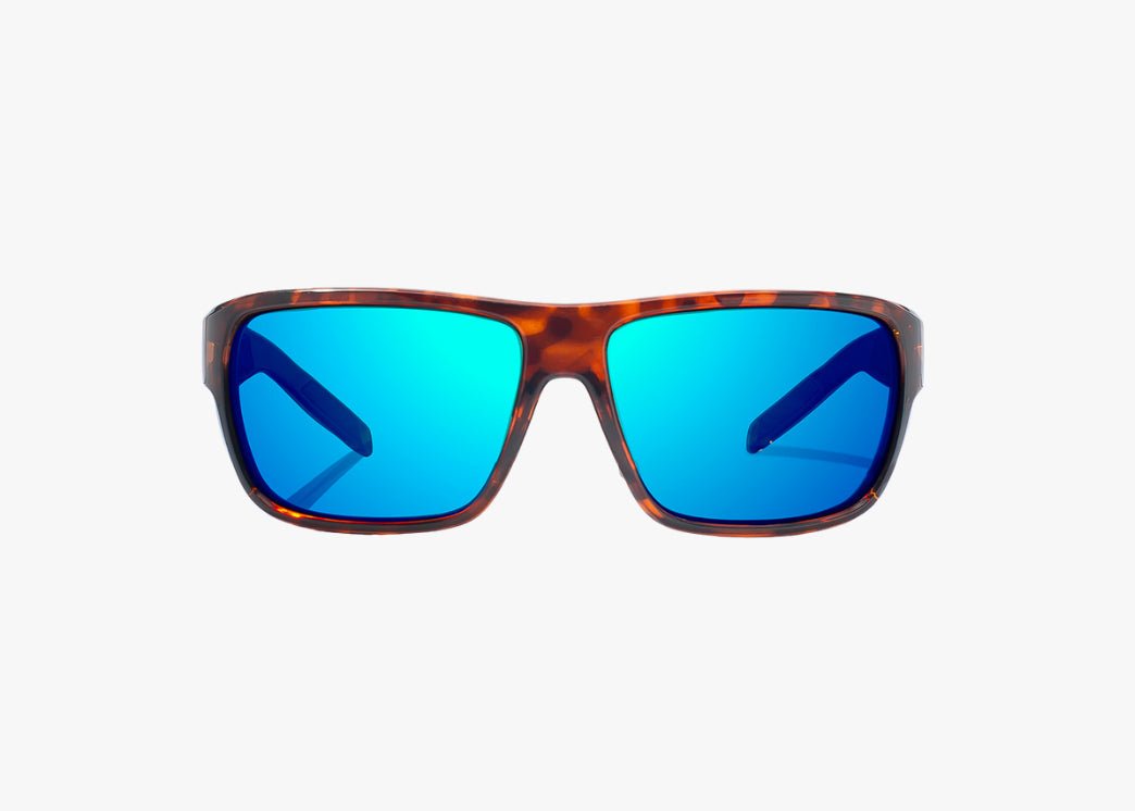 Rigolets Brown Tortise/ Blue Mirror Glass - Xotic Camo & Fishing Gear-RIG111011