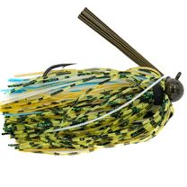 Spanky Tungsten Football Jig - Xotic Camo & Fishing Gear - BMSTFJWC - 3/8