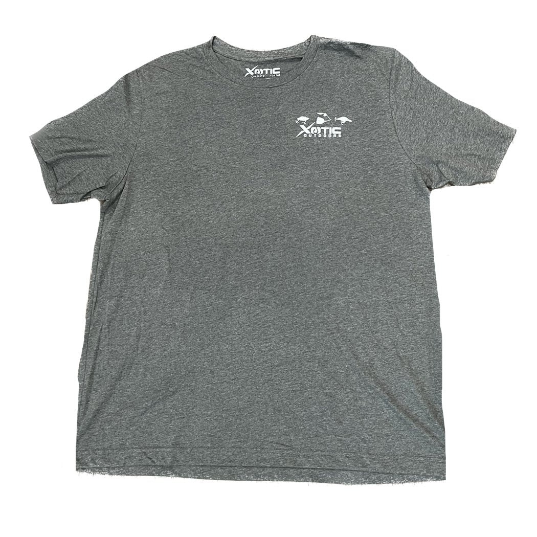 Bass Flag T Shirt - Xotic Camo & Fishing Gear -BFHG-S