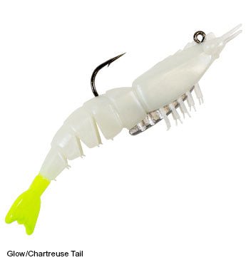 EZ SHRIMPZ 3.5" Rigged 2-PK - Xotic Camo & Fishing Gear -EZSR-70PK2