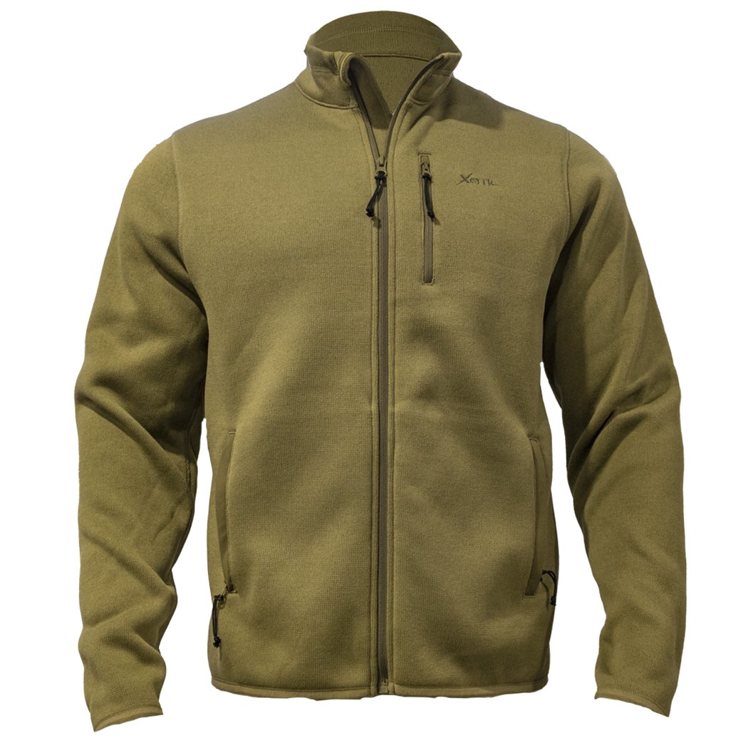 Full Zip Fleece Jacket - Xotic Camo & Fishing Gear -OLFZJ100S