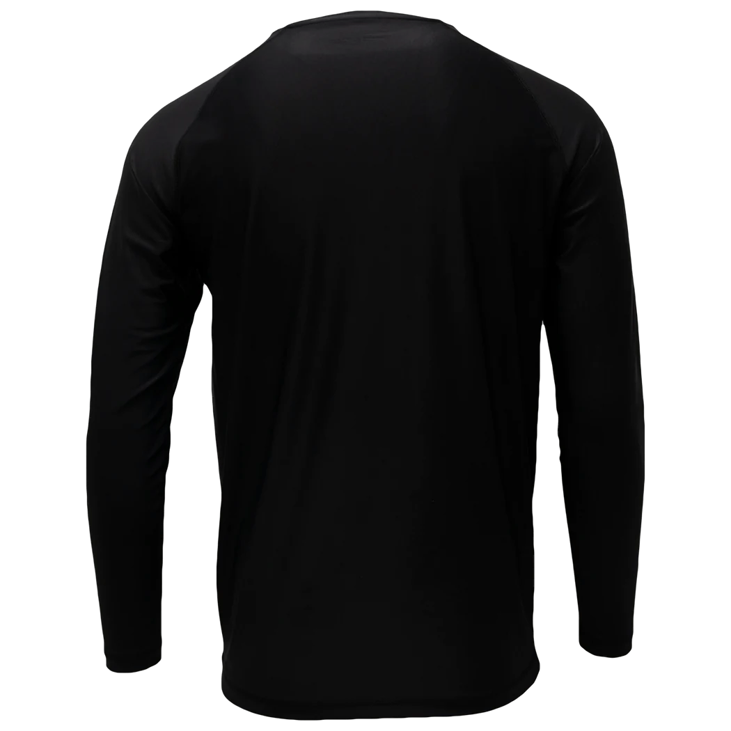 Long Sleeve Solid Performance Shirt - Xotic Camo & Fishing Gear -BLSPS100XS-C7