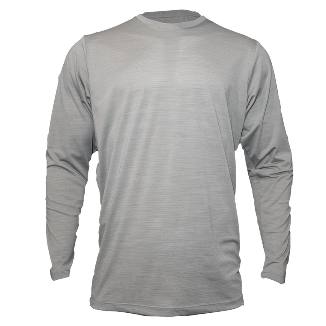 Air - X Performance Long Sleeve Shirt with Repel X - Xotic Camo & Fishing Gear - LSK101S - ASH