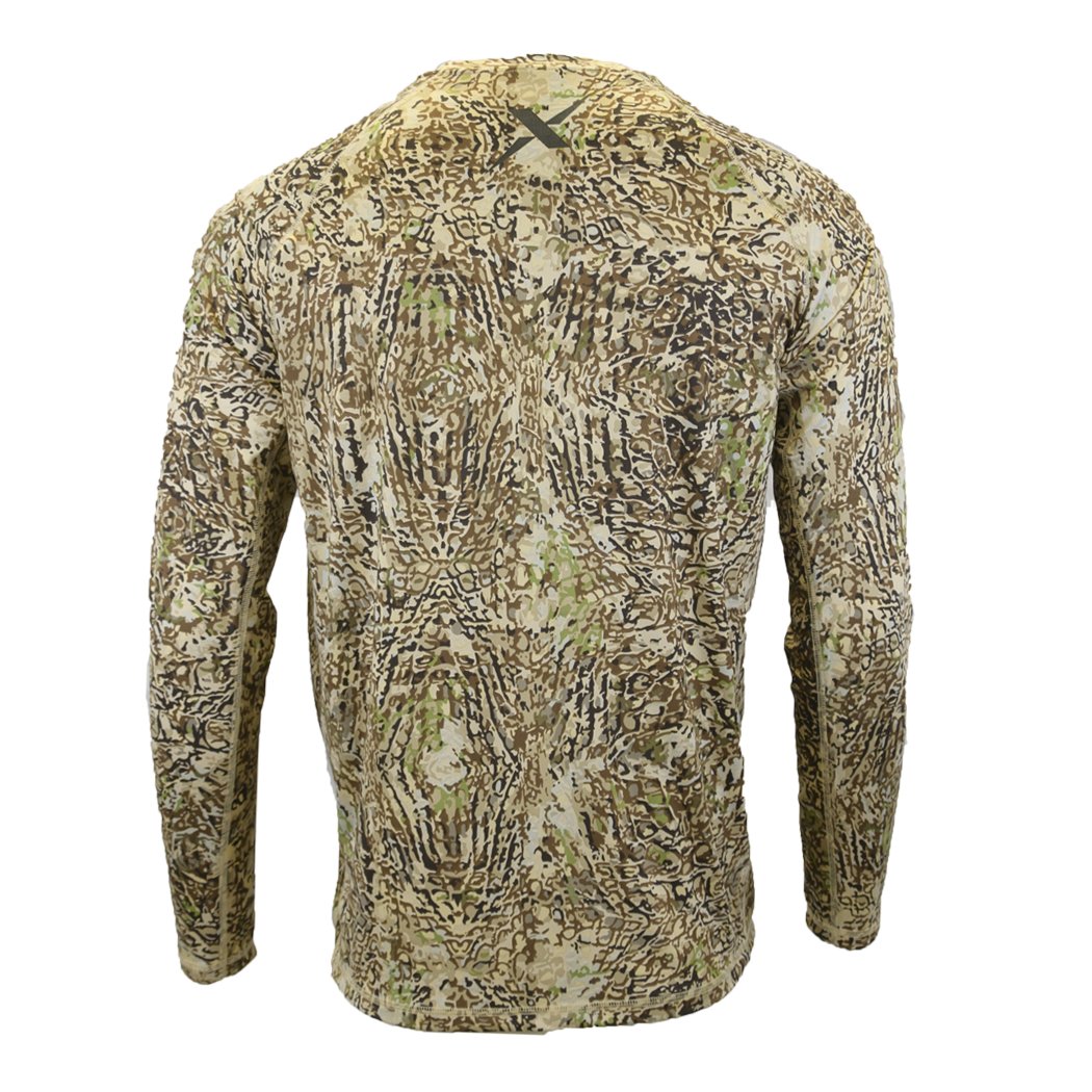 Long Sleeve Hunting Performance Shirt - Xotic Camo & Fishing Gear - HDLSPS100XS