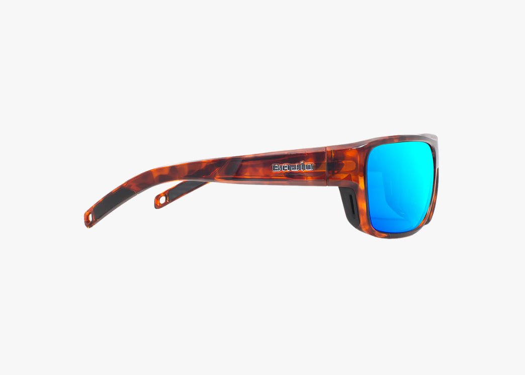 Rigolets Brown Tortise/ Blue Mirror Glass - Xotic Camo & Fishing Gear-RIG111011