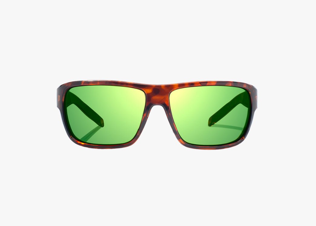 Rigolets Brown Tortise/ Green Mirror Glass - Xotic Camo & Fishing Gear-RIG111112