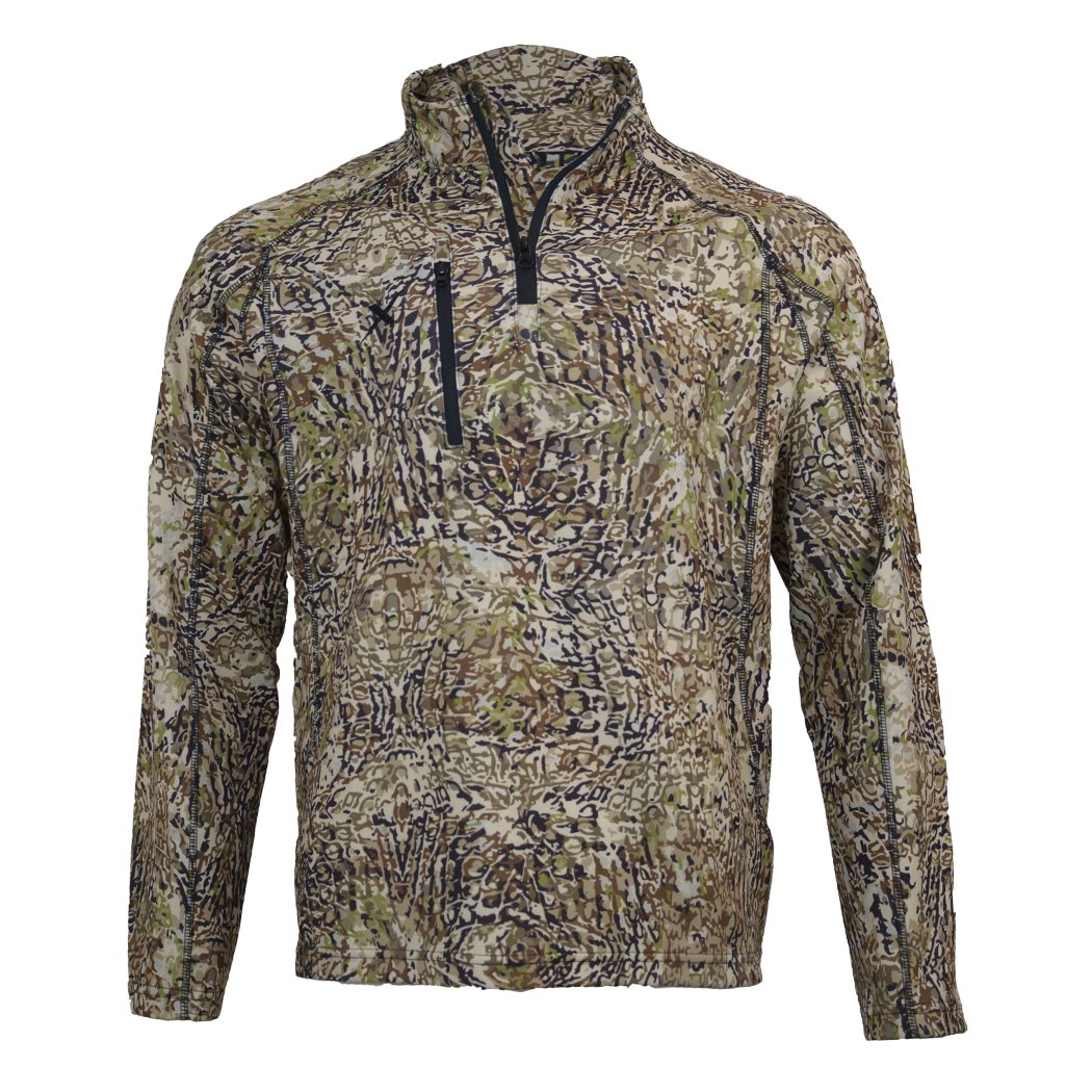 Savage Gear Fishing Jersey 1/4 Zip - Camo - Taille M - Manches Longues - Excellent état