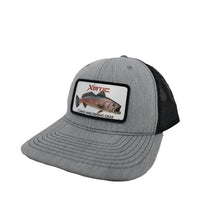 Load image into Gallery viewer, 6 Panel Trout Patch Hat - Xotic Camo &amp; Fishing Gear -