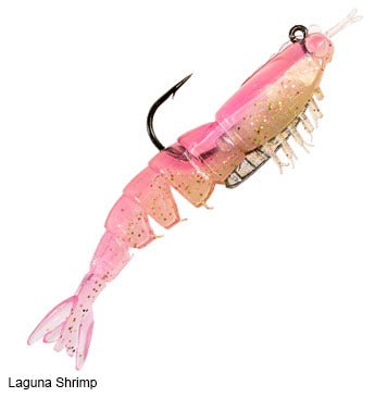 EZ SHRIMPZ 3.5" Rigged 2-PK - Xotic Camo & Fishing Gear -EZSR-326PK2