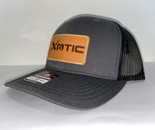 Load image into Gallery viewer, Leather Logo Patch Hat - Xotic Camo &amp; Fishing Gear -112-CBLP