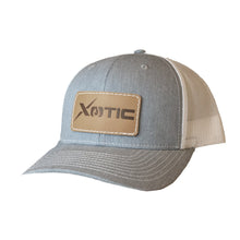 Load image into Gallery viewer, Leather Logo Patch Hat - Xotic Camo &amp; Fishing Gear -SP-404