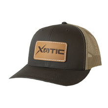 Load image into Gallery viewer, Leather Logo Patch Hat - Xotic Camo &amp; Fishing Gear -SP-402