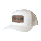 Leather Logo Patch Hat - Xotic Camo & Fishing Gear -112-WWLP
