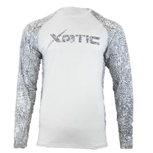 Load image into Gallery viewer, Long Sleeve Fishing Performance Shirt - Xotic Camo &amp; Fishing Gear -ARWBLSPS100XS-C3b-NT
