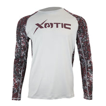 Load image into Gallery viewer, Long Sleeve Fishing Performance Shirt - Xotic Camo &amp; Fishing Gear -AGGBLSPS100XS-NT
