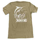 Marlin T-Shirt Olive - Xotic Camo & Fishing Gear -200HOL0A1