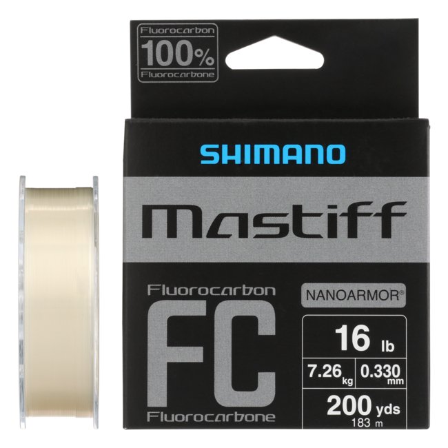 Mastiff FC Fluorocarbon by Shimano - Xotic Camo & Fishing Gear -MSTF16200