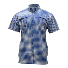 Load image into Gallery viewer, Short Sleeve Patterned Lifestyle Button Down w/ REPEL-X
