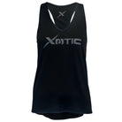 Women's Black Performance Fishing Tank Top-Tank Top-Xotic Camo & Fishing Gear