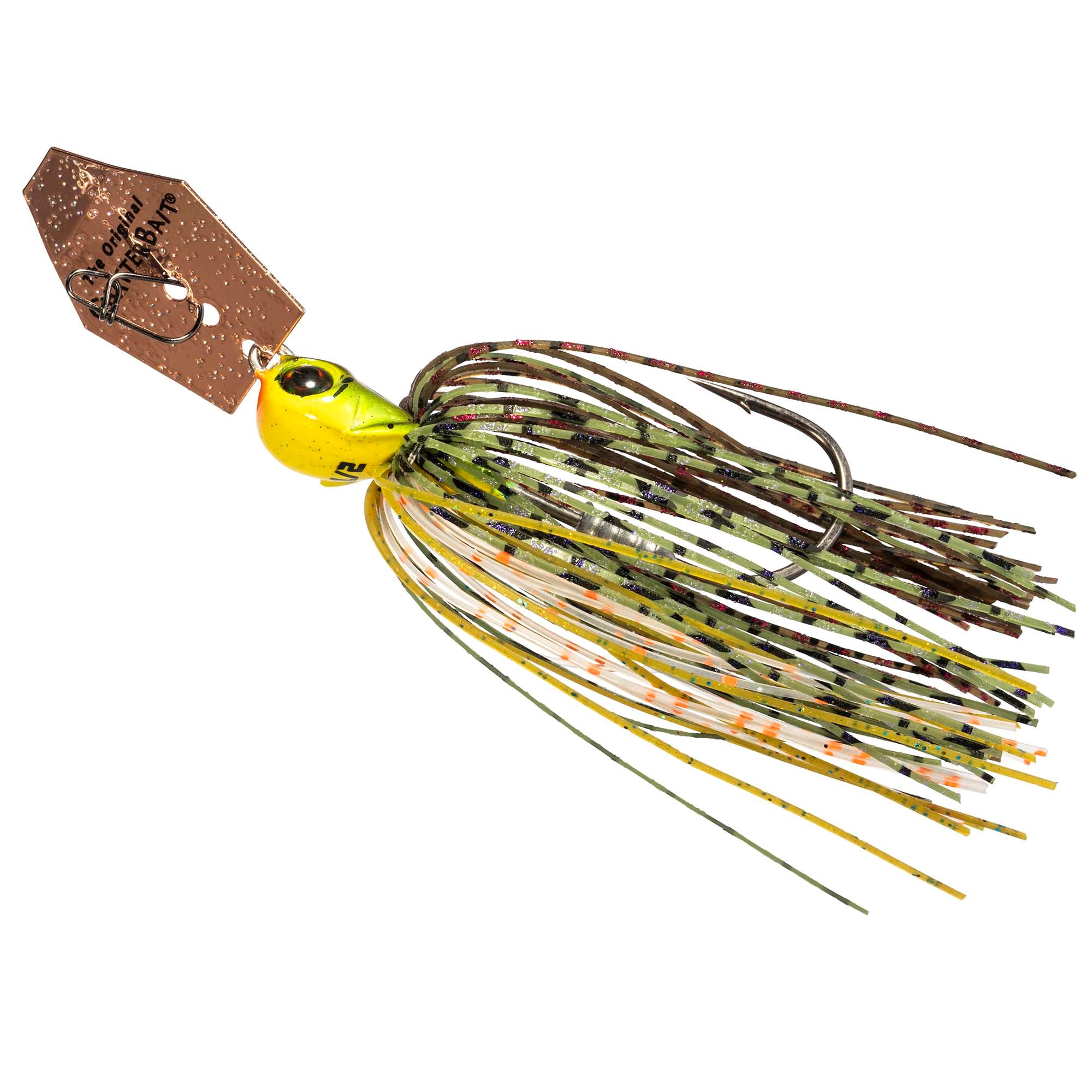 camo fishing lure Z-Man Elite EVO Chatterbait 3/8oz
